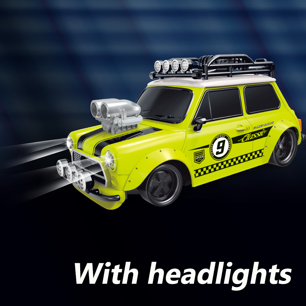 1:18 Retro Refitting MINI Car  - مراجعة Kids' Toys Channel وسعره