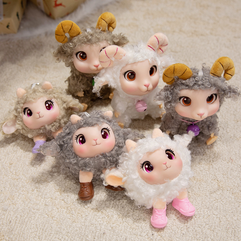 Kawaii Lamb Plush Toy Soft Vin - مراجعة Kids Toys Doll وسعره