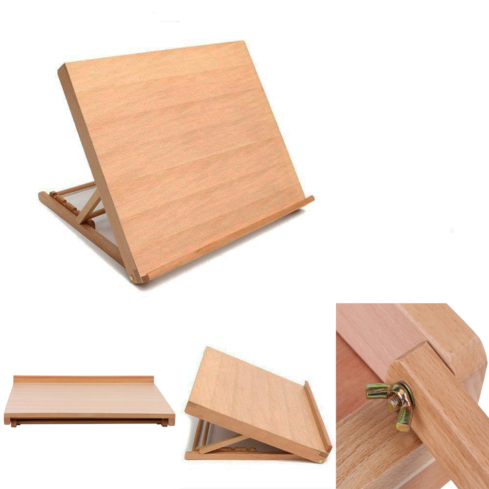 Wood Drawing Board Multifuncti - مراجعة Kids Art Easel وسعره
