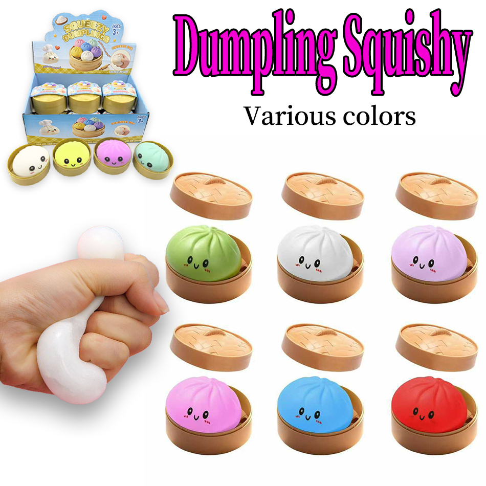 New Dumpling Squishies Blind B - مراجعة Kids Toys Dumplings وسعره