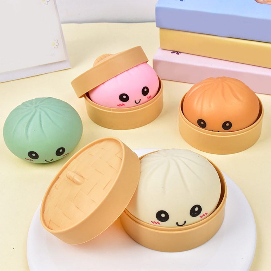 New Dumpling Squishies Blind B - مراجعة Kids Toys Dumplings وسعره