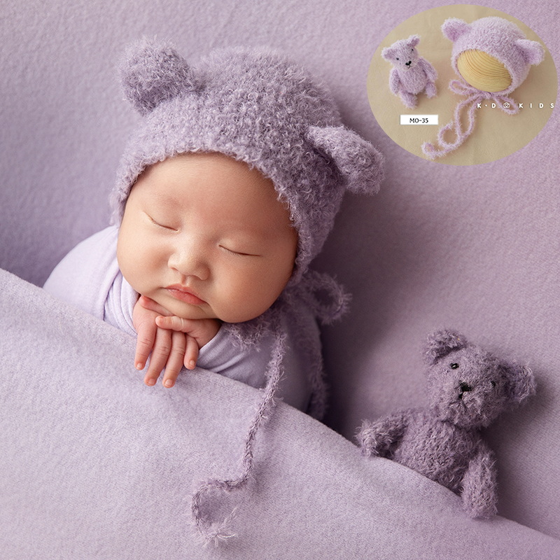Cute Baby Bear Hat Doll Plush  - مراجعة Kids Toys New Born وسعره