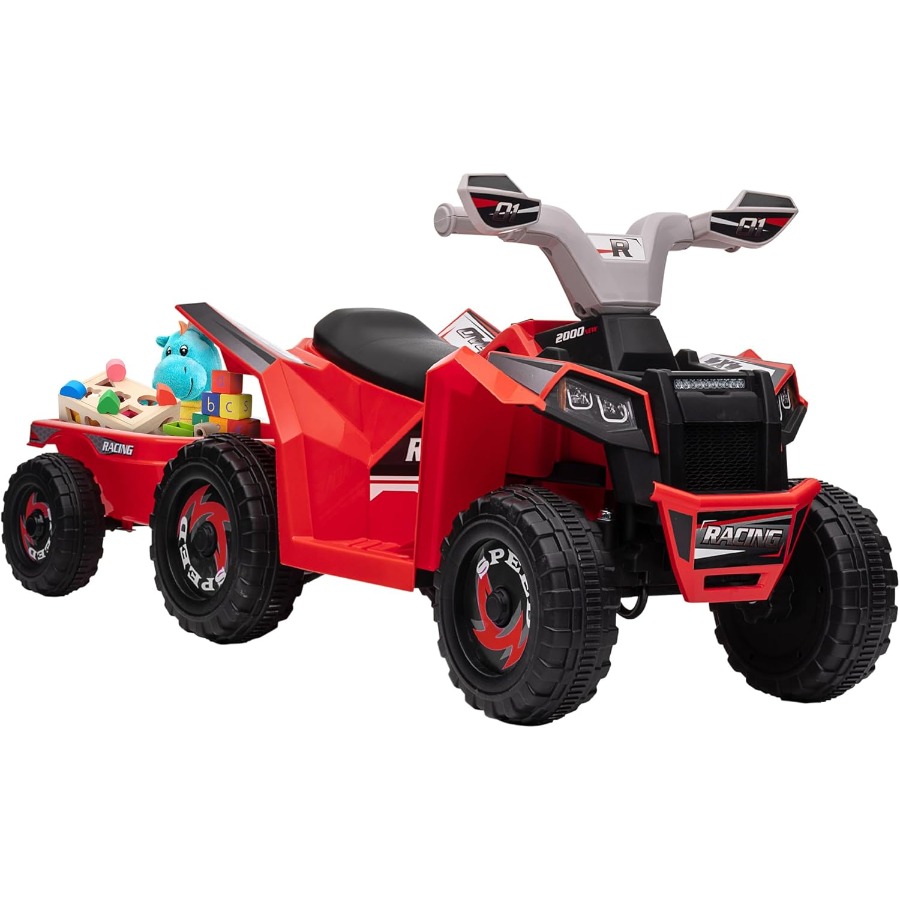 Kids ATV Quad Car with Back Tr - مراجعة Kids Toys Quad وسعره