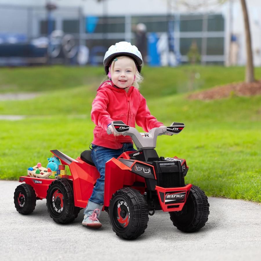 Kids ATV Quad Car with Back Tr - مراجعة Kids Toys Quad وسعره