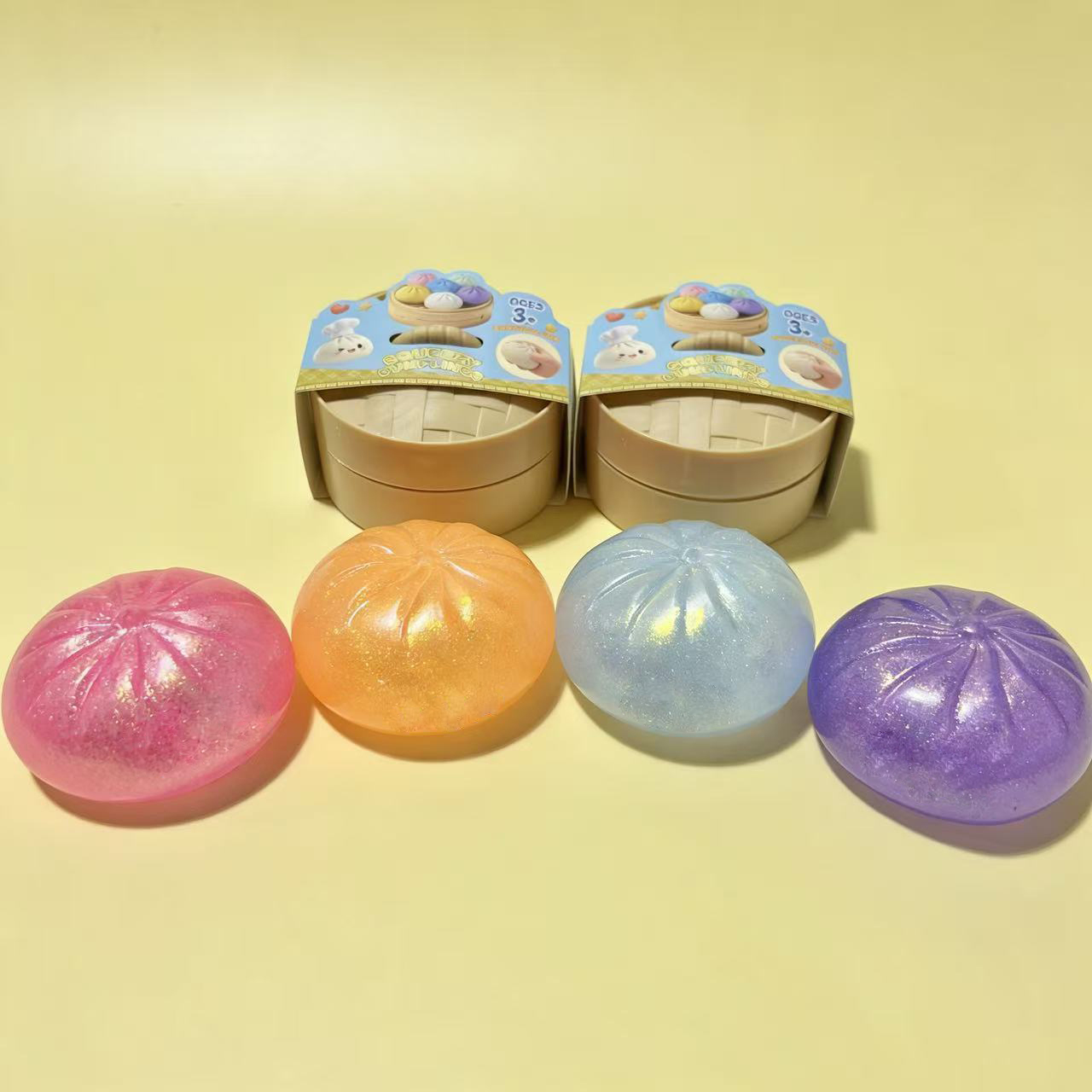 Glitter Dumpling Squishies Bli - مراجعة Kids Toys Dumplings وسعره