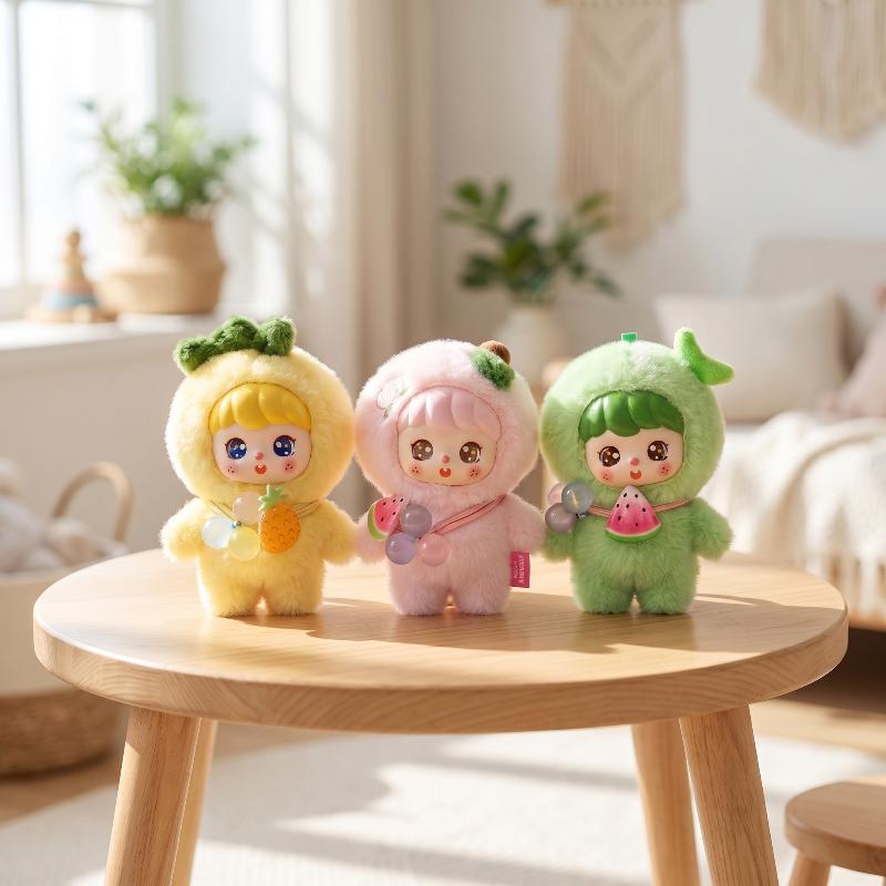 Cute Fruit Plush Doll Keychain - مراجعة Kids Toys Doll وسعره