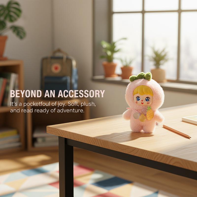 Cute Fruit Plush Doll Keychain - مراجعة Kids Toys Doll وسعره