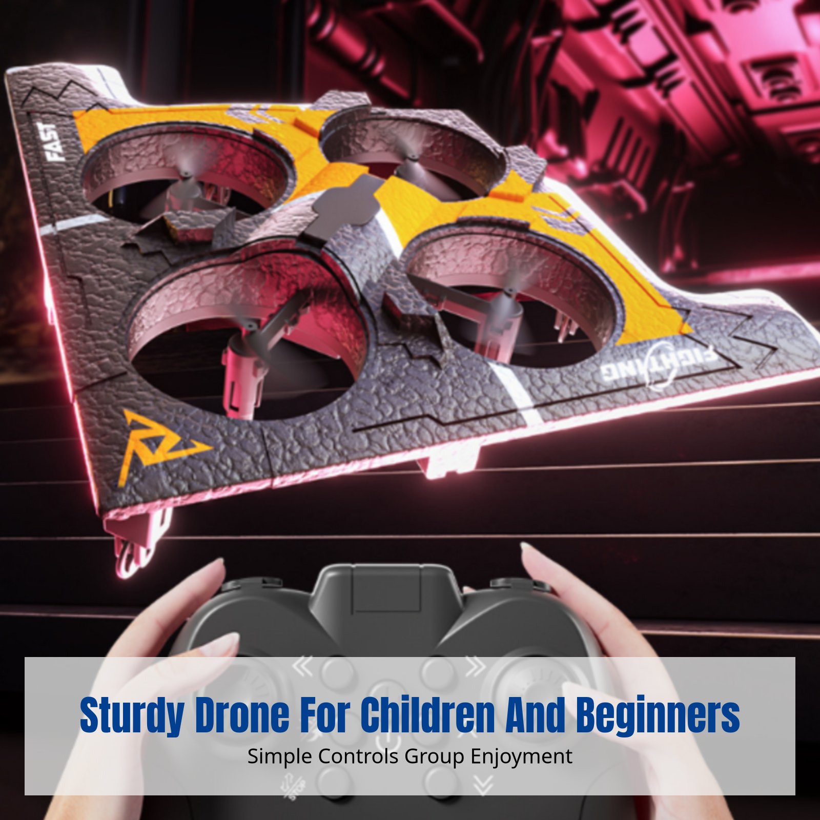Durable Foam Remote Control Ai - مراجعة Kids Toys Quad وسعره