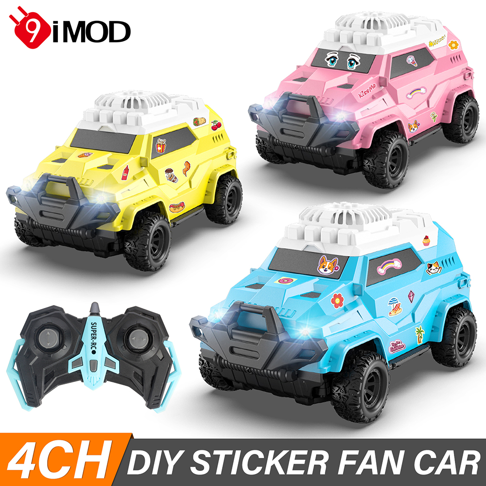 9IMOD RC Car DIY Sticker Fan C - مراجعة Kids' Toys Channel وسعره