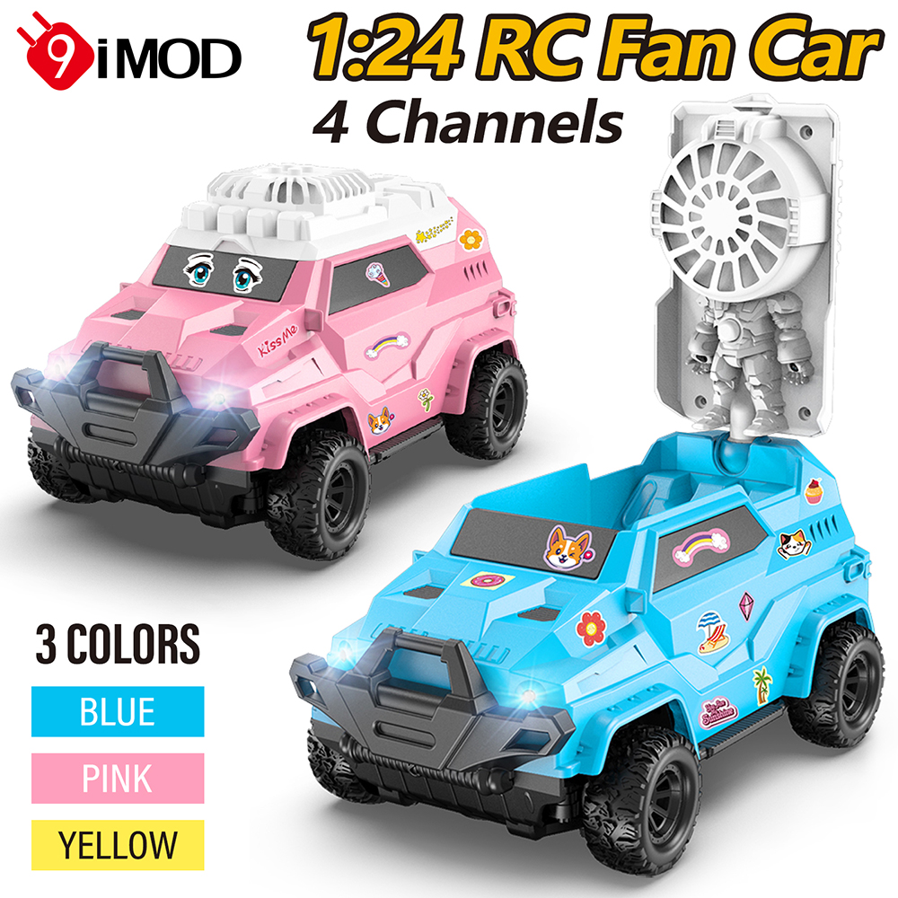 9IMOD RC Car DIY Sticker Fan C - مراجعة Kids' Toys Channel وسعره