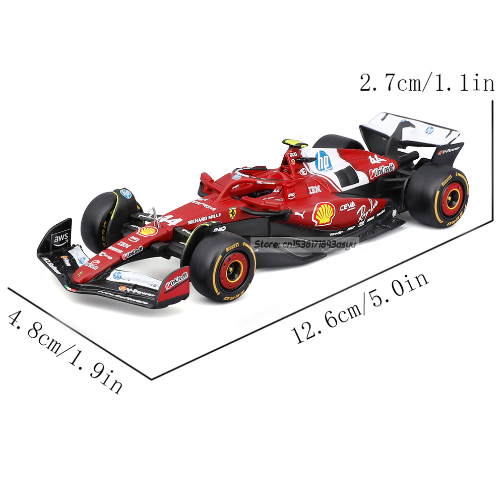 Bburago 1:43 F1 2025 Ferrari S - مراجعة Kids Toys John Lewis وسعره