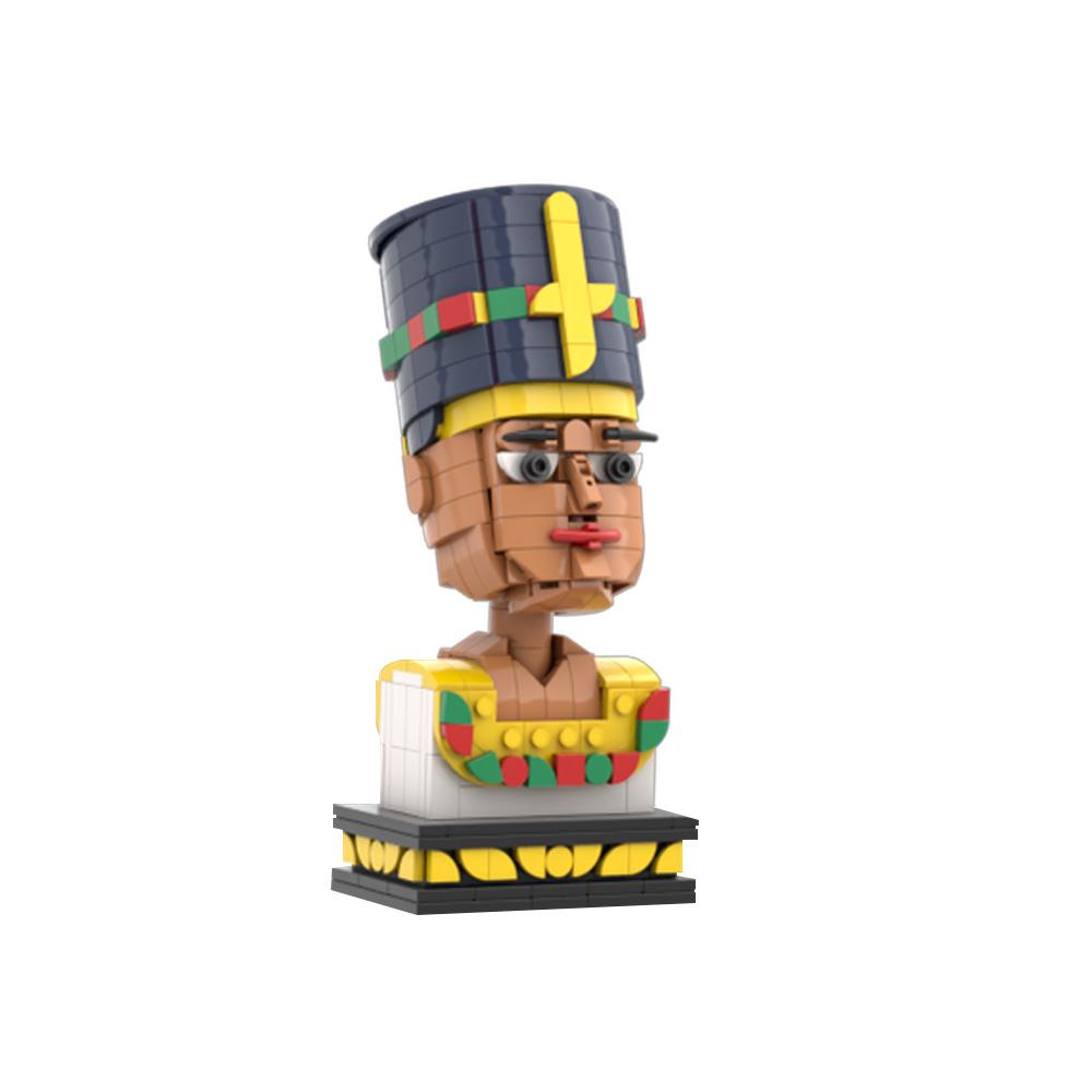MOC Nefertiti Egypt queen Buil - مراجعة Kids Toys Egypt وسعره