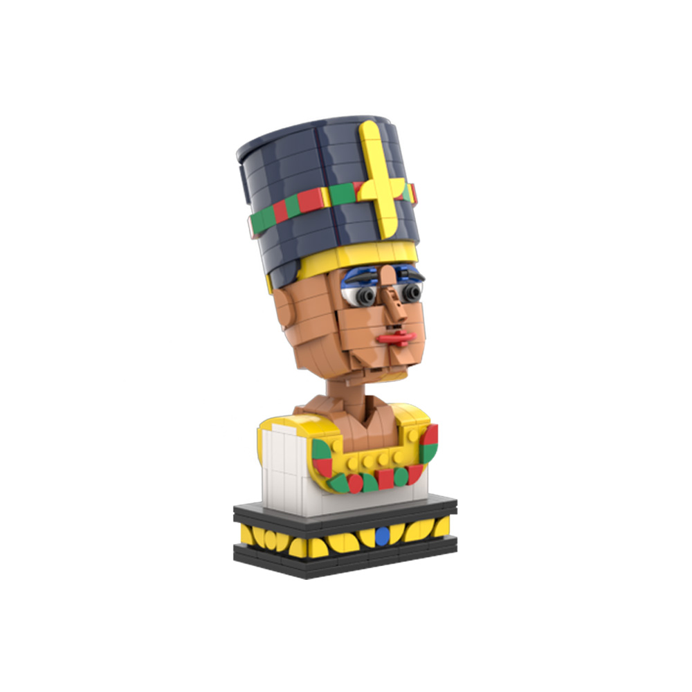 MOC Nefertiti Egypt queen Buil - مراجعة Kids Toys Egypt وسعره