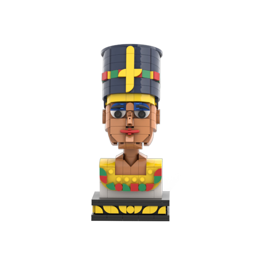MOC Nefertiti Egypt queen Buil - مراجعة Kids Toys Egypt وسعره