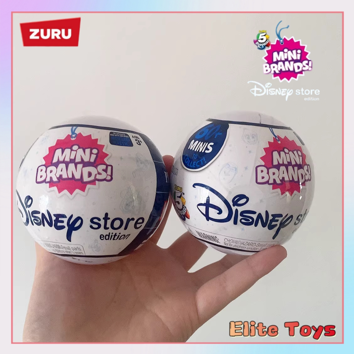 Zuru MIni Brands Disney Store  - مراجعة Kids Toys Brands وسعره