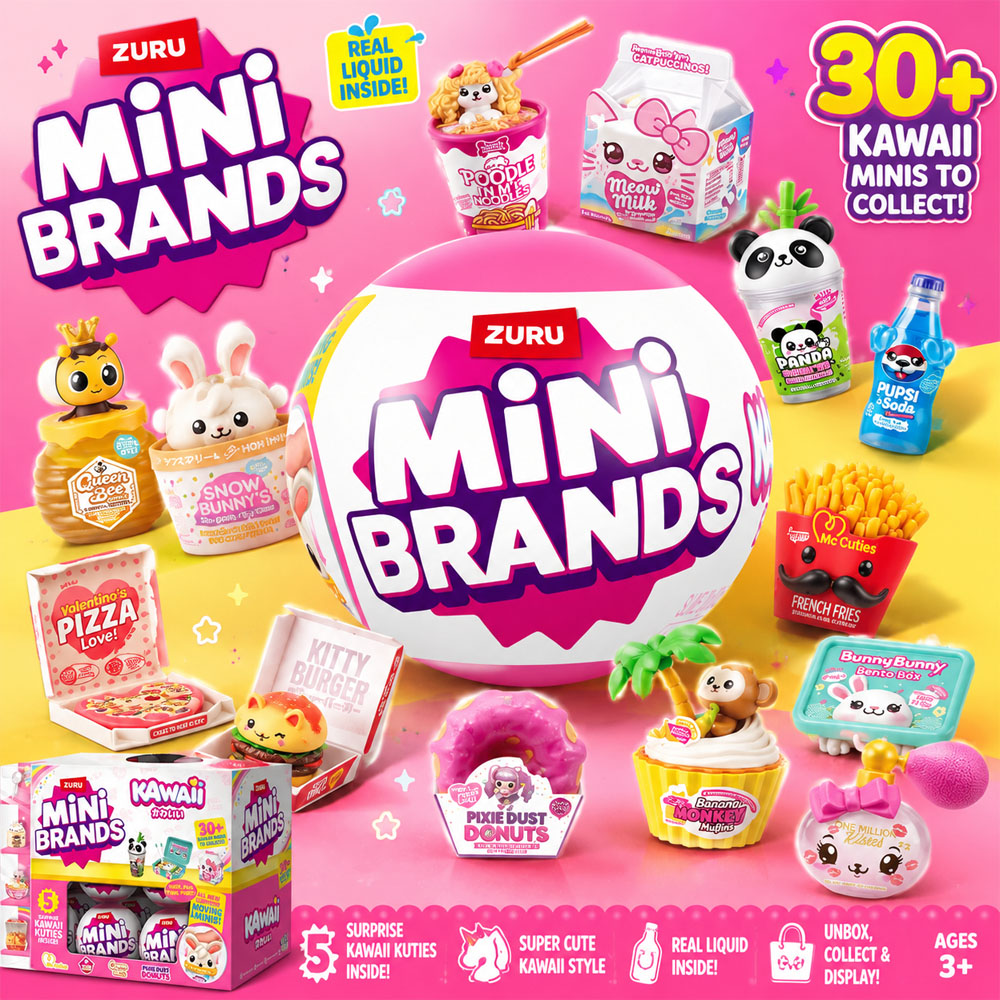 Zuru Mini Brands 5 Surprise Ka - مراجعة Kids Toys Brands وسعره