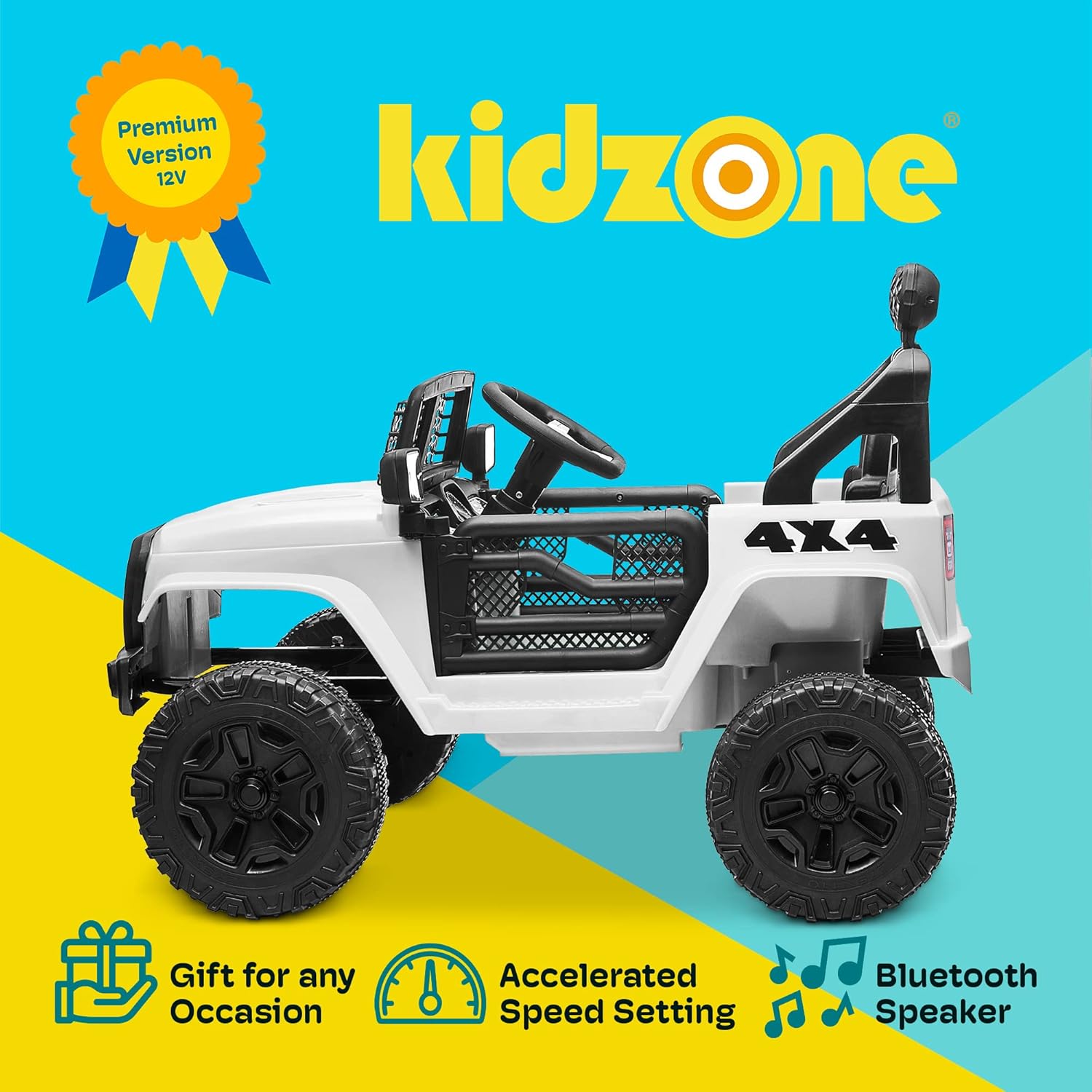 Ride On Truck 12V Battery Powe - مراجعة Kids Toys Quad وسعره