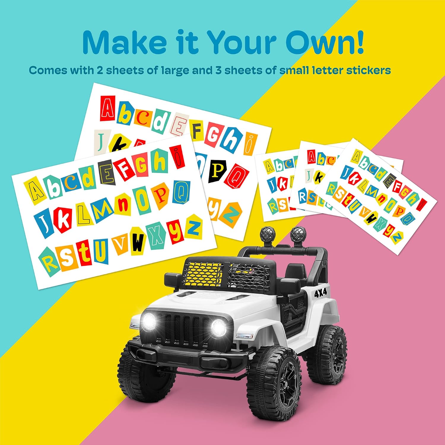 Ride On Truck 12V Battery Powe - مراجعة Kids Toys Quad وسعره