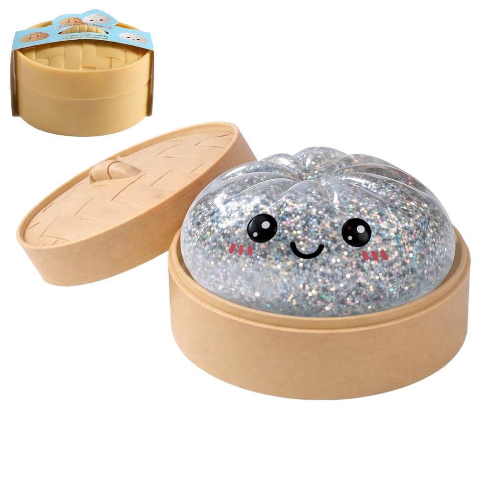 //Hot Glitter Dumpling Squishy - مراجعة Kids Toys Dumplings وسعره