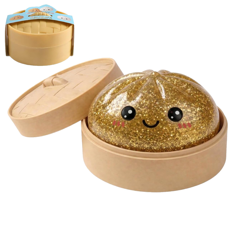 //Hot Glitter Dumpling Squishy - مراجعة Kids Toys Dumplings وسعره