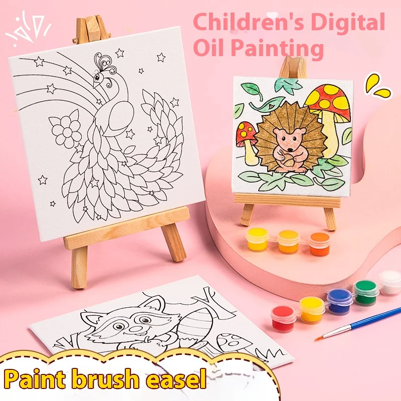 Children DIY Coloring Suit Car - مراجعة Kids Art Easel وسعره