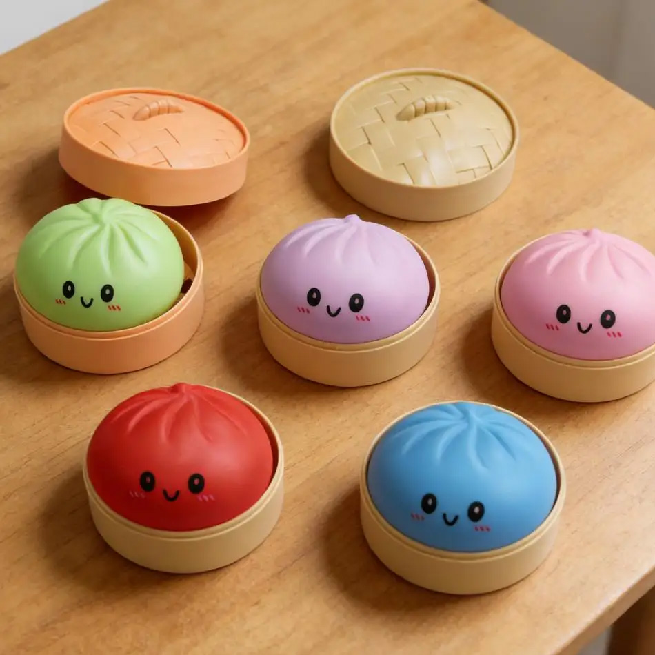 Hot Pressure Dumpling Squishie - مراجعة Kids Toys Dumplings وسعره