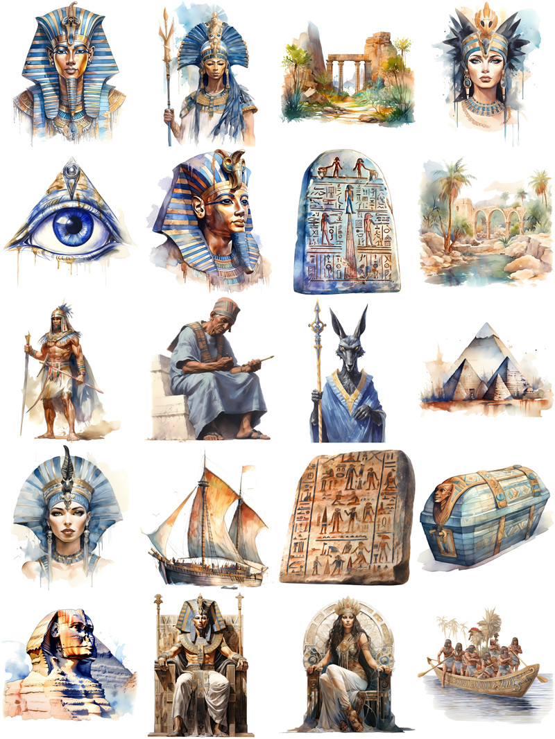 Ancient Egypt Stickers Crafts  - مراجعة Kids Toys Egypt وسعره