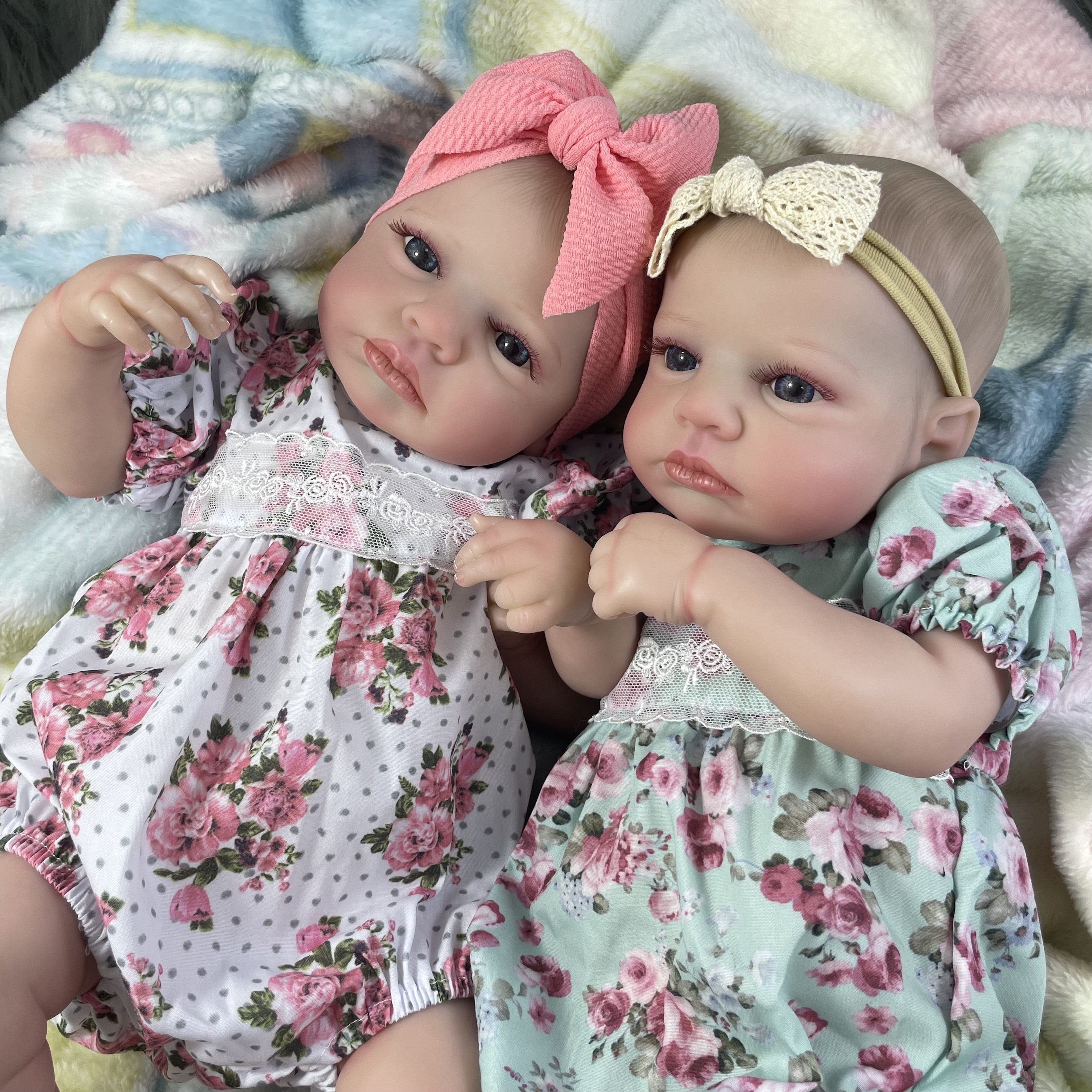 MRB 50CM LouLou Awake Twins Gi - مراجعة Kids Toys New Born وسعره