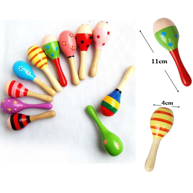 2pcs Colorful Wooden Small Rat - مراجعة Kids Toys New Born وسعره