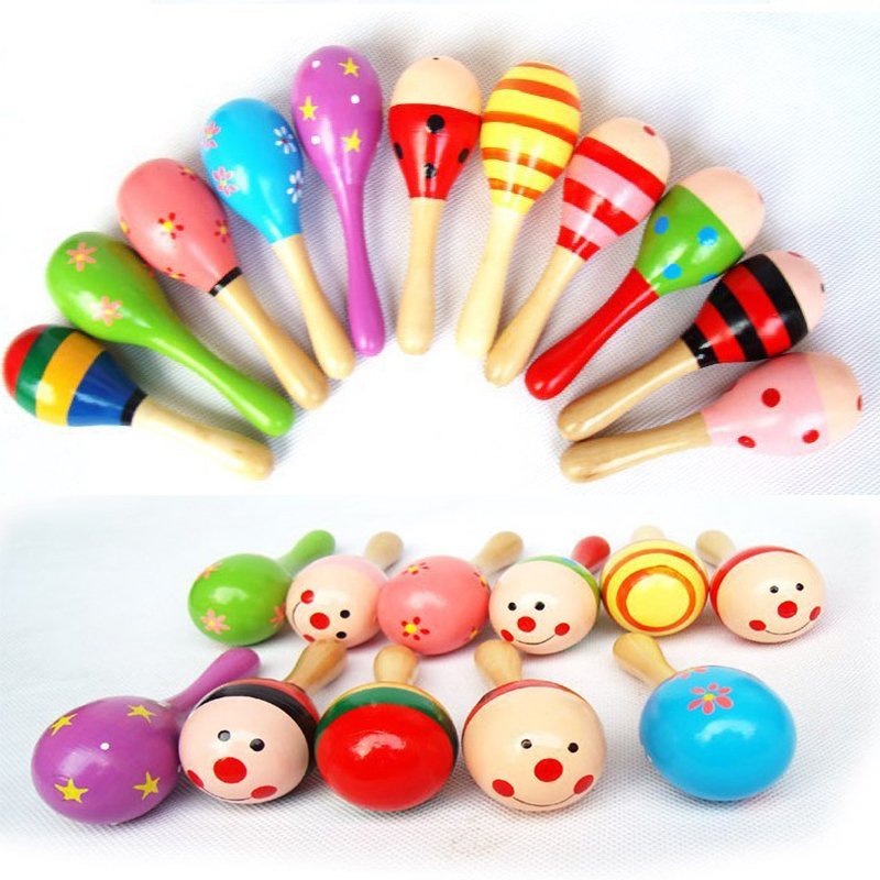 2pcs Colorful Wooden Small Rat - مراجعة Kids Toys New Born وسعره