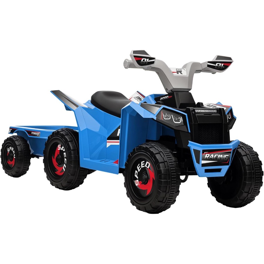Kids ATV Quad Car with Back Tr - مراجعة Kids Toys Quad وسعره