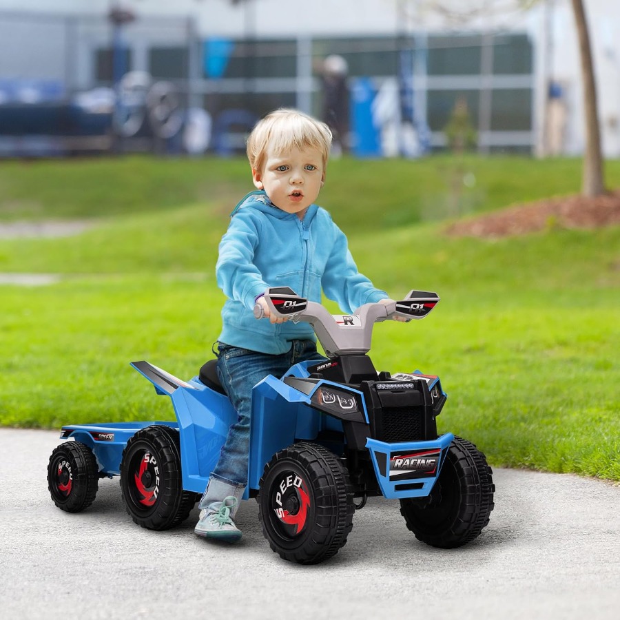Kids ATV Quad Car with Back Tr - مراجعة Kids Toys Quad وسعره
