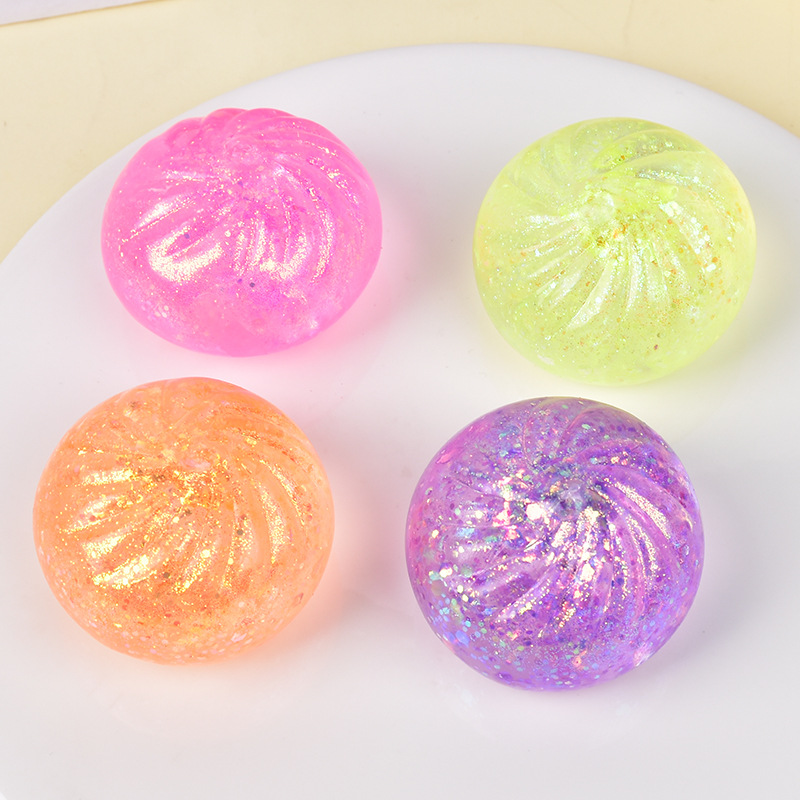 Creative Glitter Dumpling Squi - مراجعة Kids Toys Dumplings وسعره