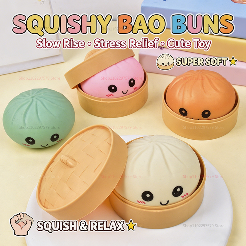 Mini Squishy Dumpling Realisti - مراجعة Kids Toys Dumplings وسعره