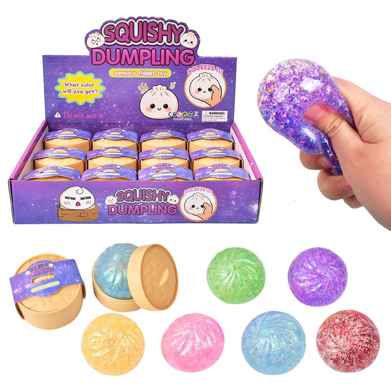 Mini Squishy Dumpling Realisti - مراجعة Kids Toys Dumplings وسعره