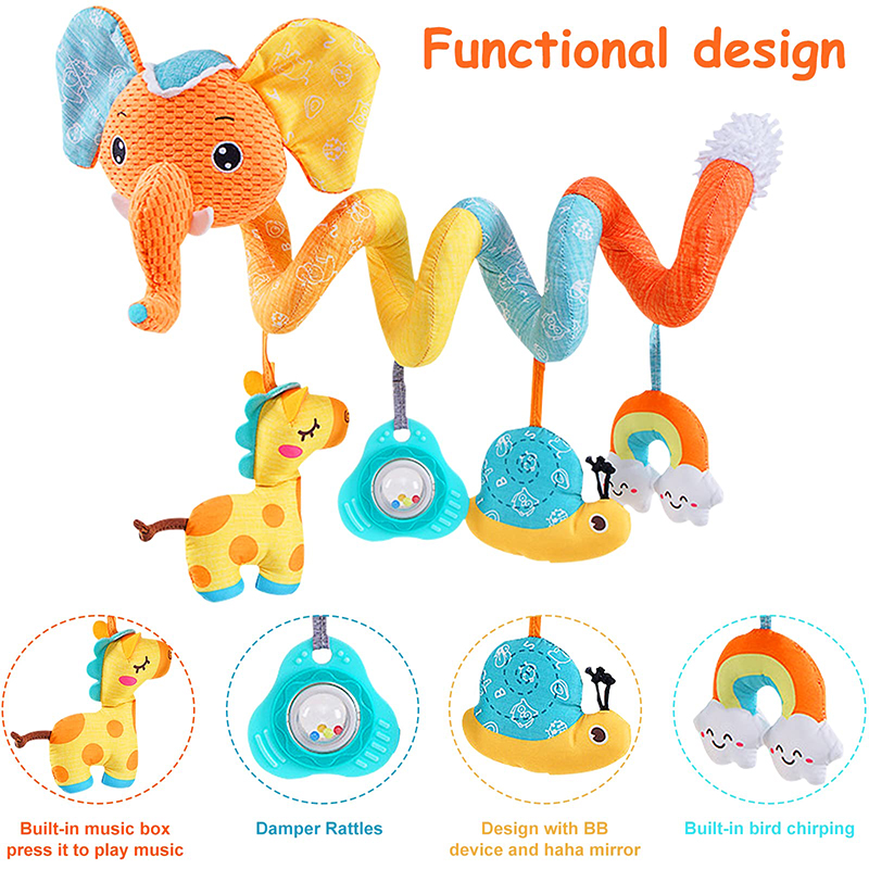Car Seat Toys Infant Color Ele - مراجعة Kids Toys New Born وسعره