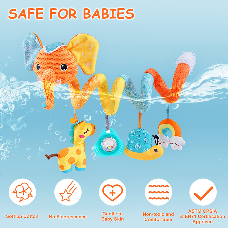 Car Seat Toys Infant Color Ele - مراجعة Kids Toys New Born وسعره