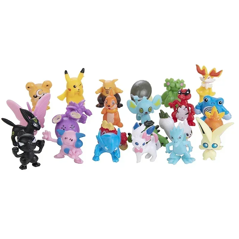 24-144pcs Pokemon Figure Model - مراجعة Kids Toys Doll وسعره